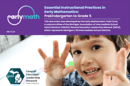 Essential Instructional Practices for Early Mathematics