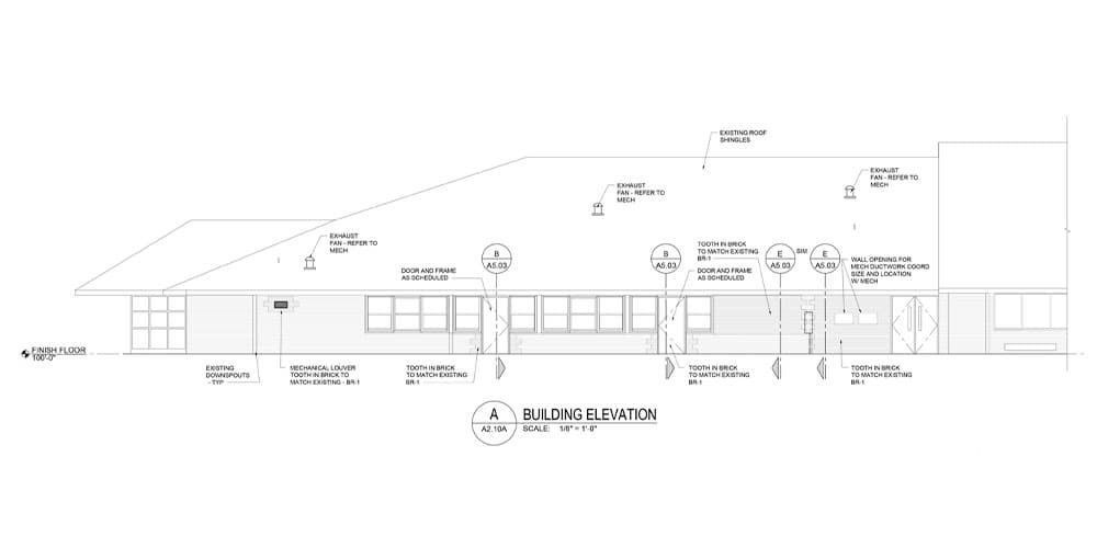 Figure A: Building Elevation