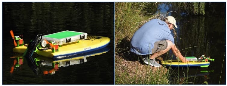 AquaROVER in the field example